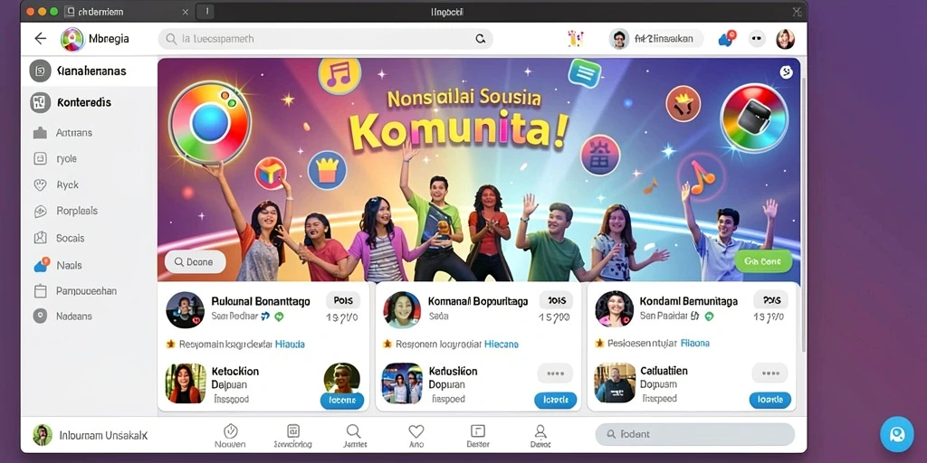 Screenshot 1 menunjukkan tampilan utama aplikasi.