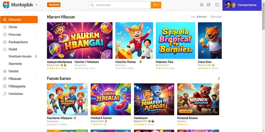 Tampilan antarmuka utama aplikasi MANADOTOTO.