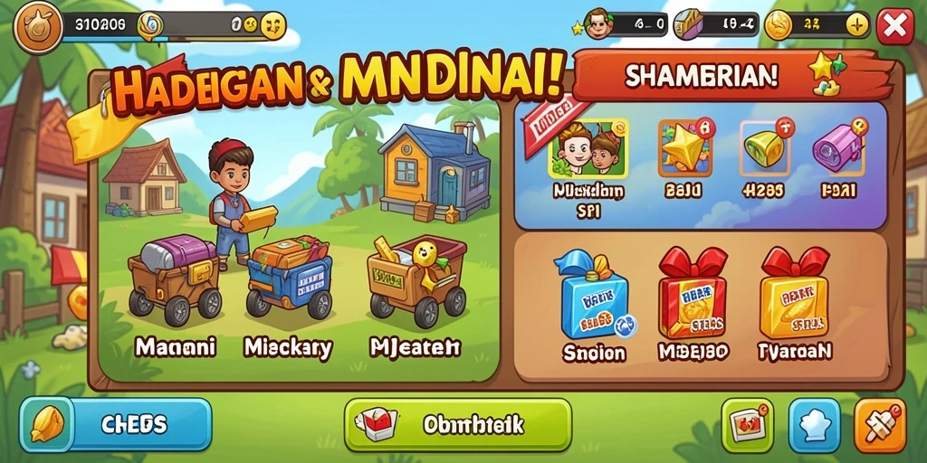 Tampilan utama aplikasi NATUNATOTO yang menarik.