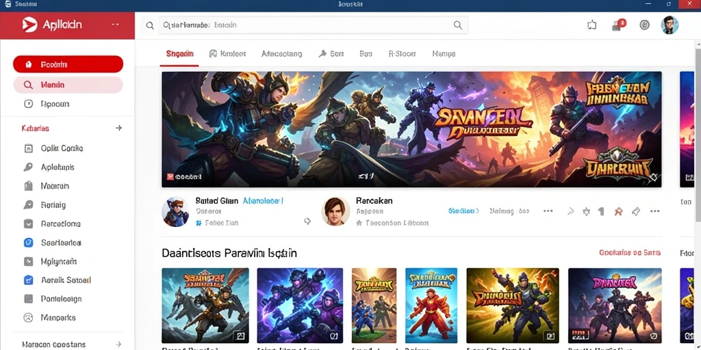 Screenshot menampilkan karakter utama dalam aksi.