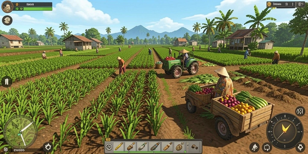 Tampilan grafis yang menawan di SLOT8808.